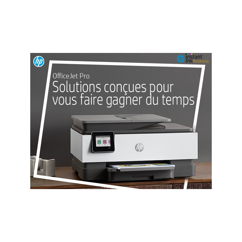 HP OfficeJet Pro 8023 Sans fil All-in-One Couleur Imprimante, Impression recto-verso; copieur, scanner