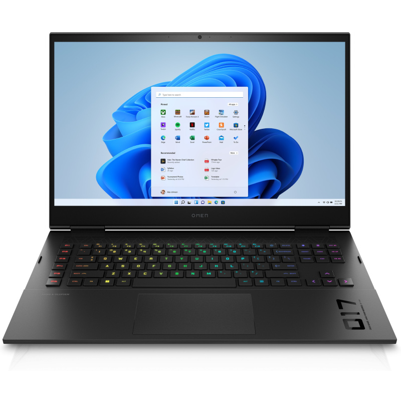 OMEN by HP 17-ck2013nf Intel® Core™ i7 i7-13700HX Ordinateur portable 43,9 cm (17.3") Quad HD 32 Go DDR5-SDRAM 1 To SSD NVIDIA GeForce RTX 4090 Wi-Fi 6E (802.11ax) Windows 11 Home Noir