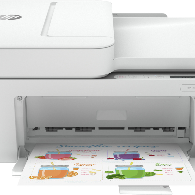 HP DeskJet Plus Imprimante Tout-en-un 4120 Plus, Couleur, Imprimante pour Domicile, Impression, copie, numérisation, sans fil, télécopie mobile, Numérisation vers PDF