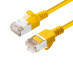 Microconnect V-FTP6A005Y-SLIM câble de réseau Jaune 0,5 m Cat6a U/FTP (STP)