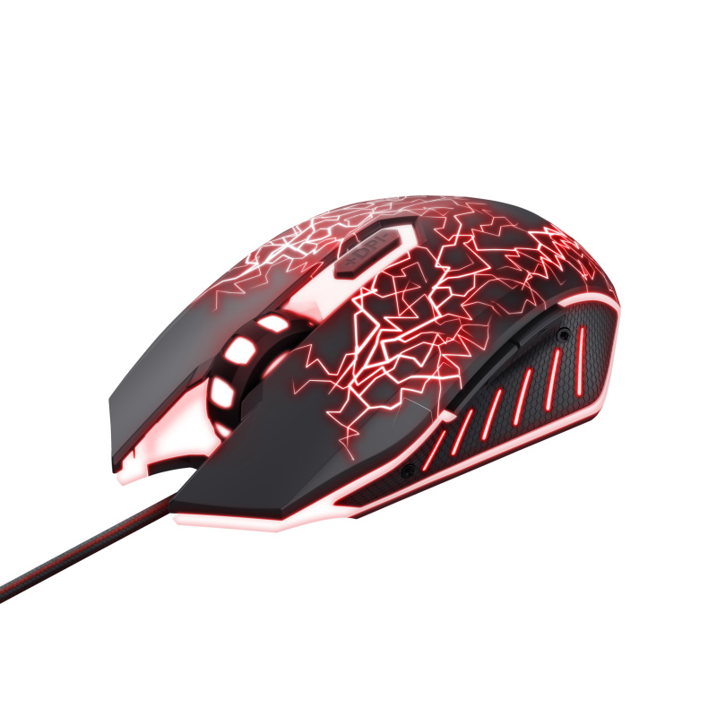 Trust GXT 783X souris Gaming Ambidextre USB Type-A Optique 4000 DPI
