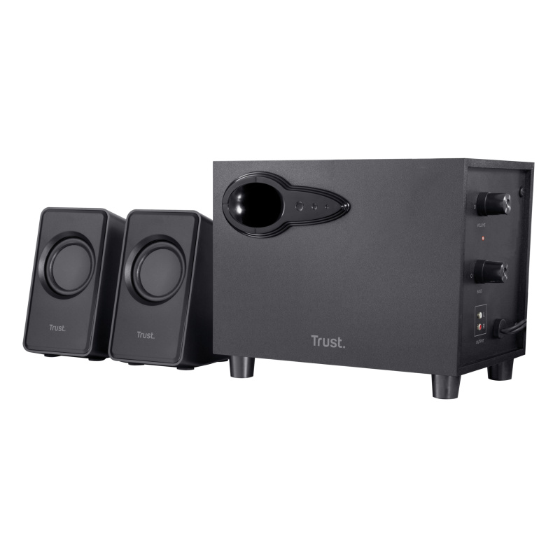 Trust Avora 2.1 set d'enceintes 9 W PC/ordinateur portable Noir 2.1 canaux 2-voies