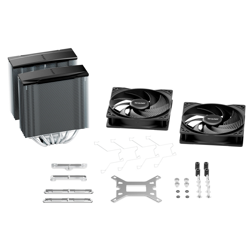 be quiet! PURE ROCK PRO 3| Ventirad double tour, socket Intel et AMD