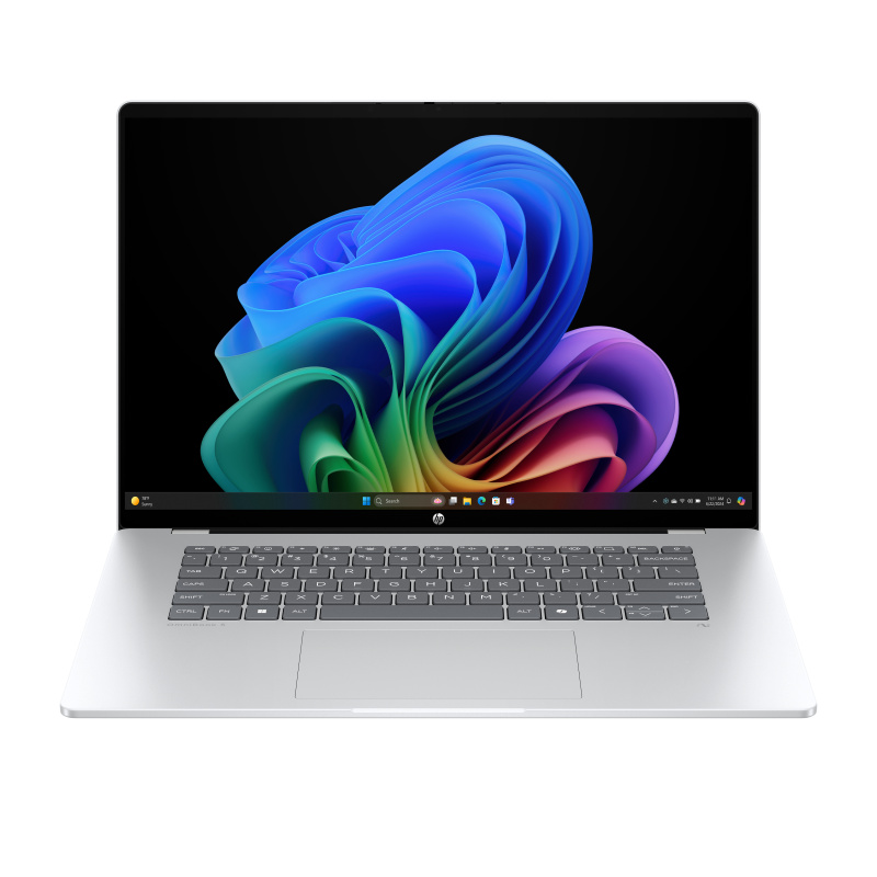 HP OmniBook 5 NGAI OmniBook 5 Next Gen AI 16-bf0010nf Copilot+ PC Snapdragon X1P-42-100 Ordinateur portable 40,6 cm (16") Écran tactile 2K 16 Go LPDDR5x-SDRAM 512 Go SSD Wi-Fi 6E (802.11ax) Windows 11 Home Argent