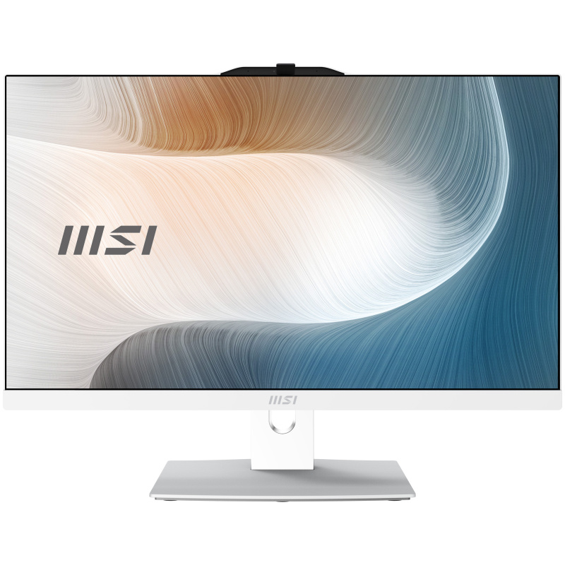 MSI Modern AM242TP 1M-1854FR Intel Core 7 150U 60,5 cm (23.8") 1920 x 1080 pixels Écran tactile PC All-in-One 16 Go DDR5-SDRAM 1 To SSD Windows 11 Pro Wi-Fi 6E (802.11ax) Blanc