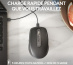 Logitech MX Anywhere 3S souris Bureau Droitier RF sans fil + Bluetooth Laser 8000 DPI