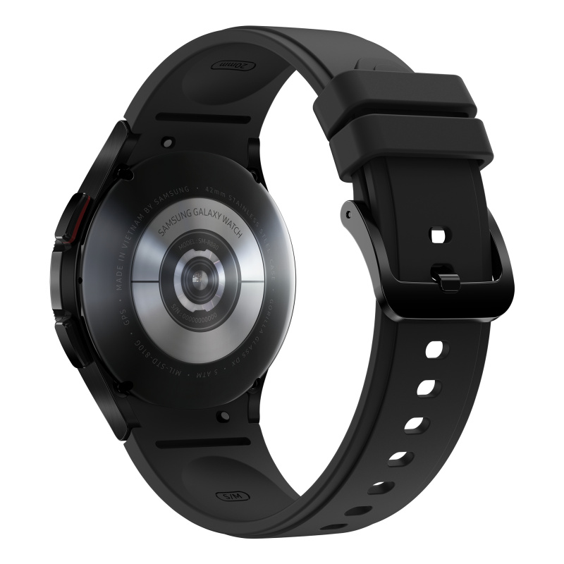 Samsung Galaxy Watch4 Classic 3,05 cm (1.2") OLED 42 mm Numérique 396 x 396 pixels Écran tactile Noir Wifi GPS (satellite)
