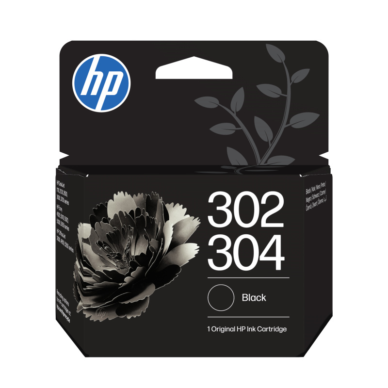 HP 302/304 Cartouche d’encre noire authentique