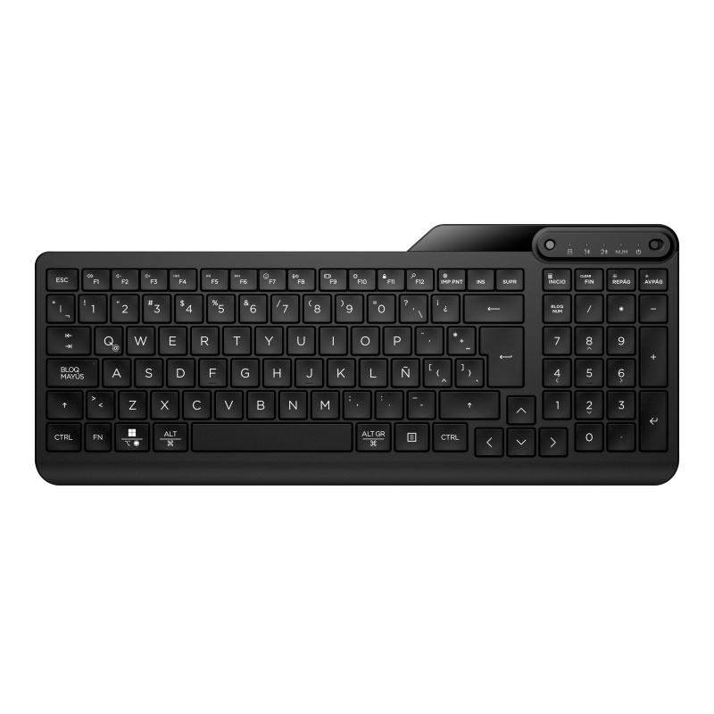 HP INC. clavier Universel RF sans fil + Bluetooth Noir