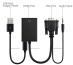 Microconnect VGAHDMI câble VGA 0,15 m VGA (D-Sub) Noir