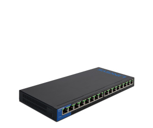 Linksys Commutateur Gigabit PoE de bureau à 16 ports (LGS116P)