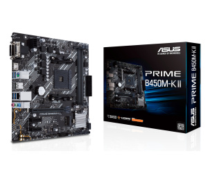 ASUS Prime B450M-K II AMD B450 Emplacement AM4 micro ATX
