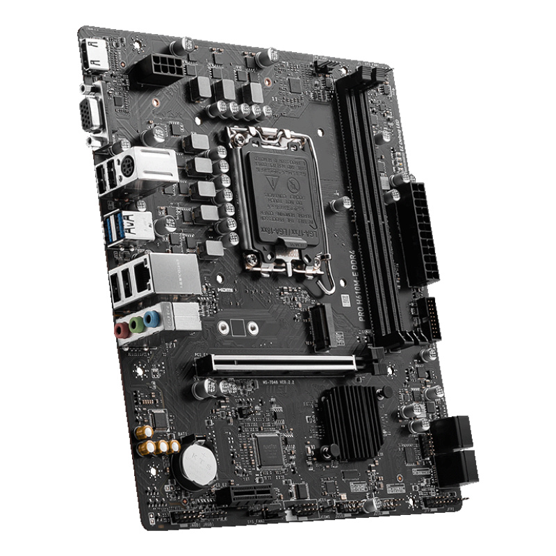 MSI PRO H610M-E DDR4 carte mère Intel H610 LGA 1700 micro ATX