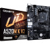 GIGABYTE Carte mère A520M K V2 - Prend en charge les processeurs AMD Ryzen série 5000 AM4, jusqu'à 5100MHz DDR4 (OC), PCIe Gen3 x4 M.2, LAN GbE, USB 3.2 Gen 1