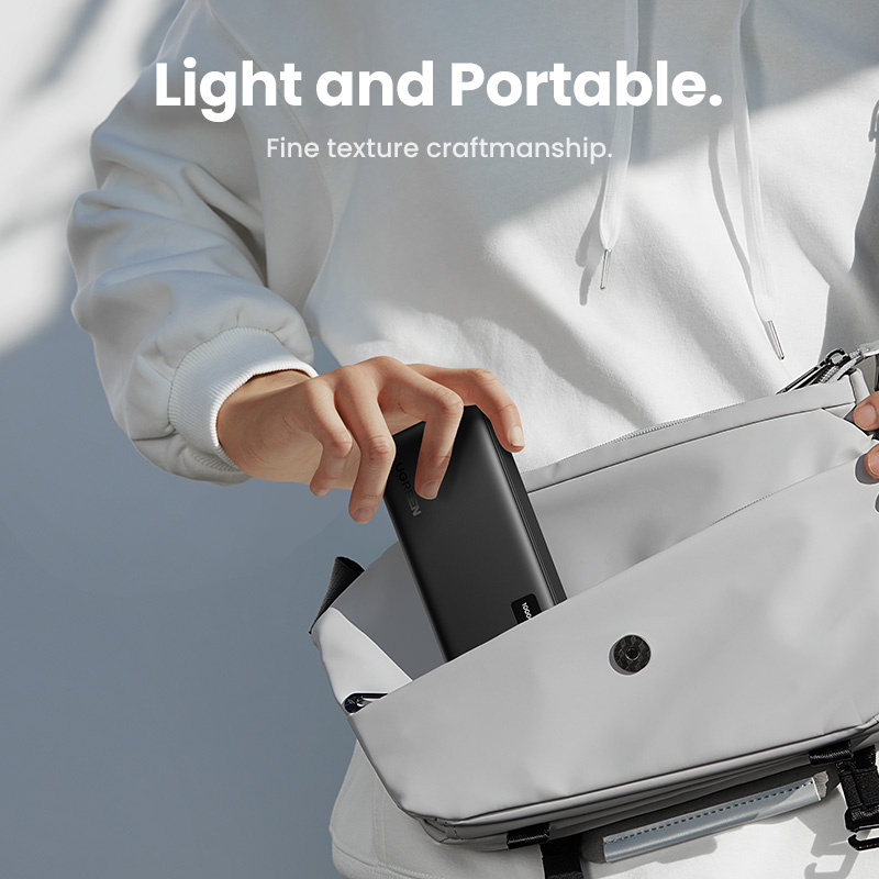 Ugreen 25742 banque d'alimentation électrique Lithium-Ion (Li-Ion) 10000 mAh Noir