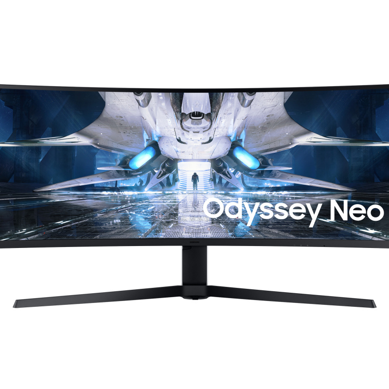 Samsung Odyssey S49AG950NP écran plat de PC 124,5 cm (49") 5120 x 1440 pixels UltraWide Dual Quad HD LED Blanc