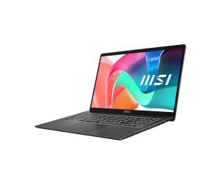 MSI Modern 15 F13MG-607FR Intel® Core™ i5 i5-1334U Ordinateur portable 39,6 cm (15.6") Full HD 16 Go DDR4-SDRAM 512 Go SSD Wi-Fi 6E (802.11ax) Windows 11 Home Français Gris