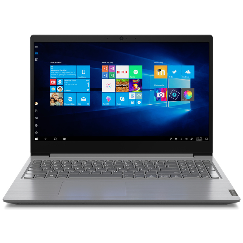 Lenovo V15 IIL Intel® Core™ i5 i5-1035G1 Ordinateur portable 39,6 cm (15.6") Full HD 8 Go DDR4-SDRAM 256 Go SSD Wi-Fi 5 (802.11ac) Windows 10 Pro Français Gris