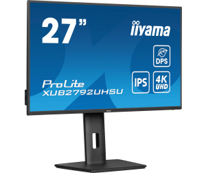 iiyama ProLite XUB2792UHSU-B6 écran plat de PC 68,6 cm (27") 3840 x 2160 pixels 4K Ultra HD LED Noir