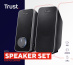 Trust 20179 haut-parleur Noir Avec fil 14 W