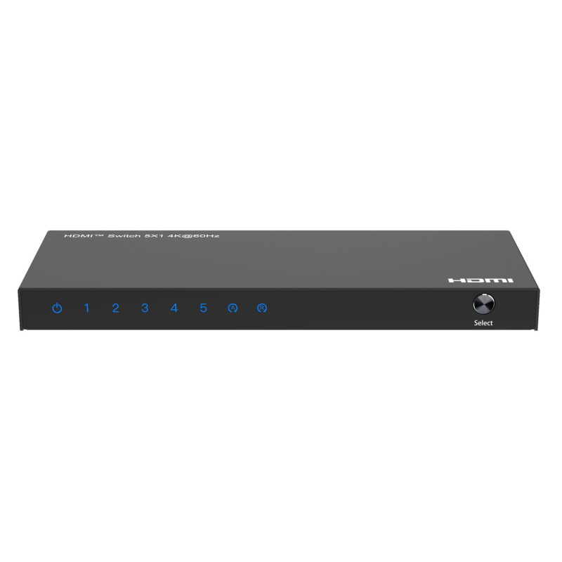 Microconnect MC-HDMISWITCH0501-4K commutateur vidéo
