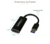 StarTech.com Adaptateur USB 3.0 vers HDMI - 1080p - Convertisseur d'Écran Slim/Compact USB Type-A vers HDMI pour Moniteur - Carte Vidéo et Graphique Externe - Noir - Windows Uniquement