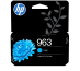 HP 963 Cartouche d'encre cyan authentique