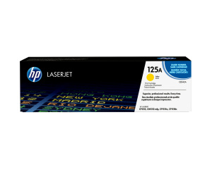 HP 125A toner LaserJet jaune authentique