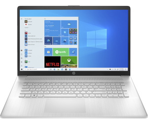 HP 17-cn0301nf Intel® Core™ i5 i5-1135G7 Ordinateur portable 43,9 cm (17.3") Full HD 8 Go DDR4-SDRAM 512 Go SSD Wi-Fi 5 (802.11ac) Windows 11 Home Argent