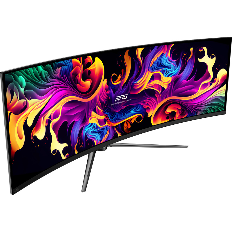 MSI MPG 491CQPX QD-OLED écran plat de PC 124,5 cm (49") 5120 x 1440 pixels Dual QHD Noir