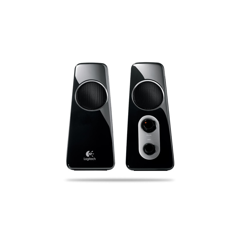 Logitech Speaker System Z523 set d'enceintes 40 W PC Noir 2.1 canaux 19 W